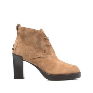 Tod's Women's Suede Lace-Up Ankle Boots